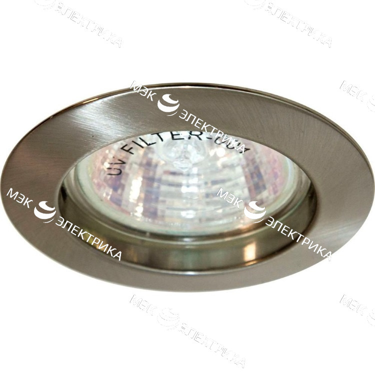 Светильник потолочный, MR16 G5.3 титан, DL307 Feron