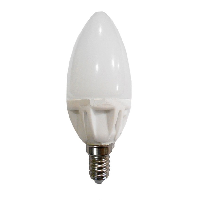 FL-LED-B ECO 9W E14 6400К 230V 670lm (свеча) 37*104mm (S358) FOTON_LIGHTING АКЦИЯ!