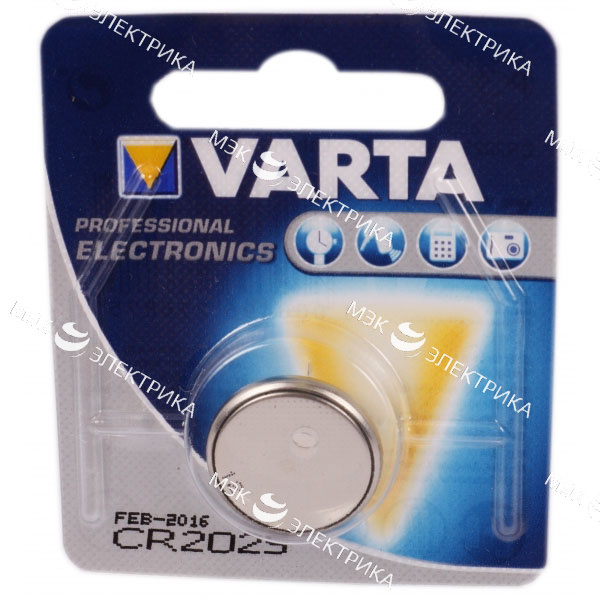 Батарейка VARTA CR2025