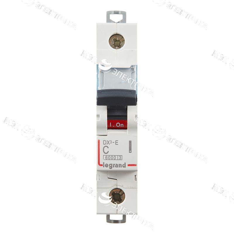 Выключатель автоматический модульный 1п C 20А 6кА DX3-E 6000 1мод. 230/400В Leg 407264