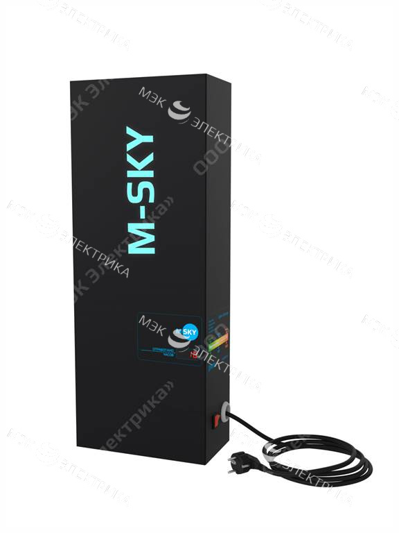 Рециркулятор ОБРН 2х15 (500х200х100)мм со счетчиком времени и с логотипом