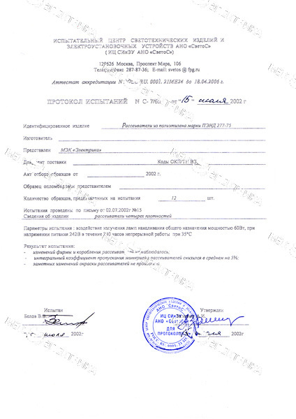 Рассеиватель РПА 85-003 (шар-пластик) зеленый d-250mm