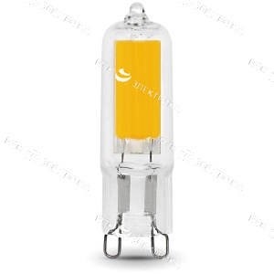 Лампа светодиодная Black 3.5Вт капсульная 4100К нейтр. бел. G9 260лм стекло GAUSS 107809203