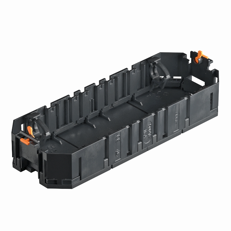 Коробка монтажная универс. UT3 для установки в лючок без суппорта UT3 полиамид черн. OBO 7408721