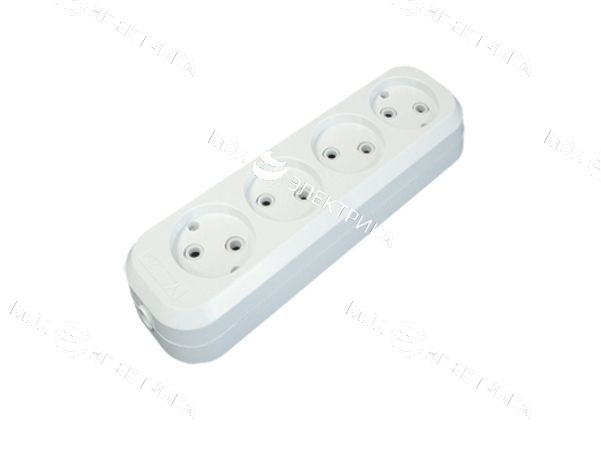 Колодка 4 гнезда б\з (T)