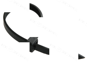 Хомут кабельный 3.6х200 нейл. черн. (уп.100шт) IEK UHH32-D036-200-100