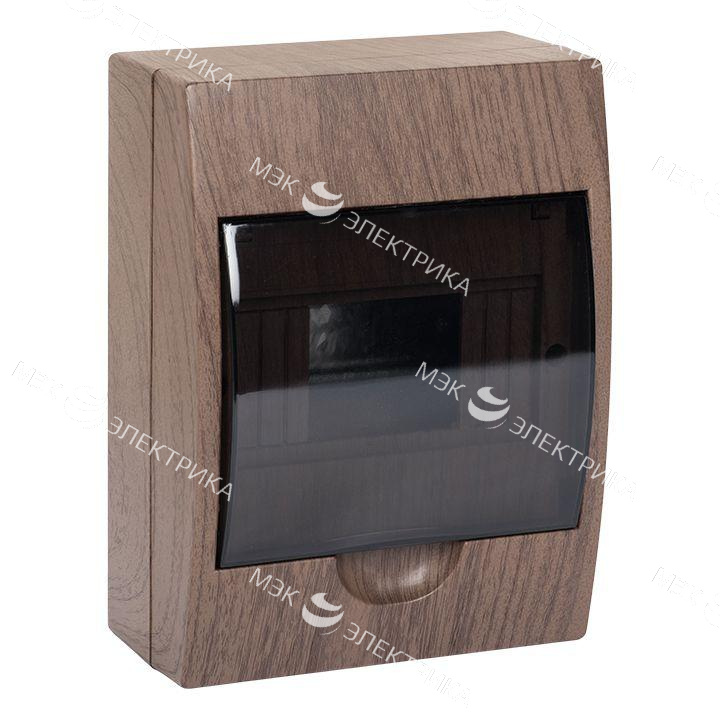 Щит ЩРН-П-6 IP41 темное дерево PROxima EKF pb40-n-6-dark