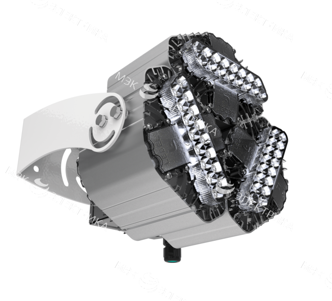 Светильник L-lego II 55 banner/45/Г30/5.0K/01/L210/IKIX-61/220AC IP66 поворотное крепление LEDEL LII