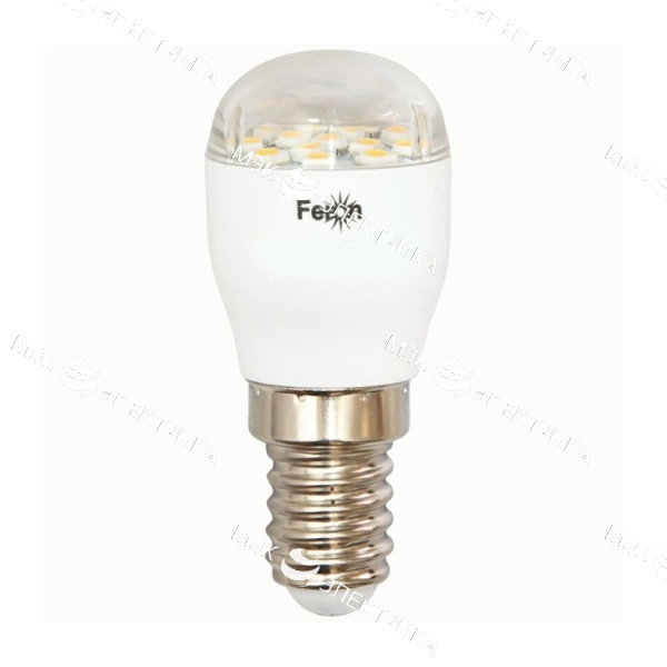 Лампа светодиодная E14- 2W-2700К LB-10 Feron