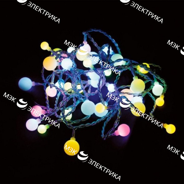 Гирлянда "Шарики" мульти, CL55