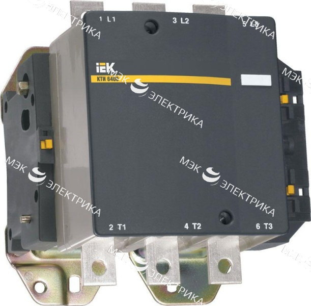 Контактор КТИ-6500 500А 400В/АС3 IEK KKT60-500-400-10
