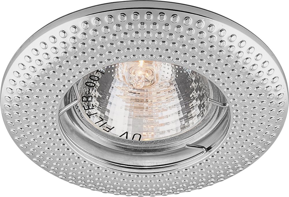 Светильник встраиваемый Feron DL6042 потолочный MR16 G5.3 хром