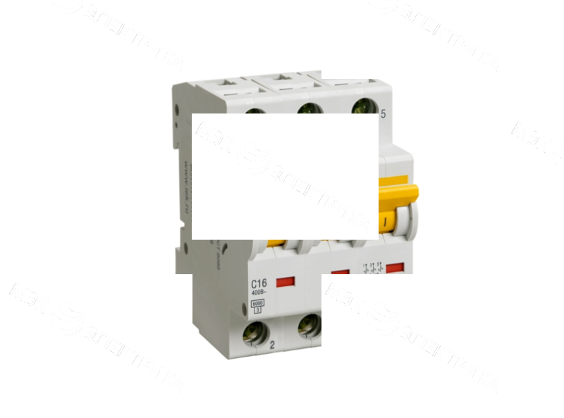 Автоматический выключатель ВА47-60 3P 25А C 6кА IEK