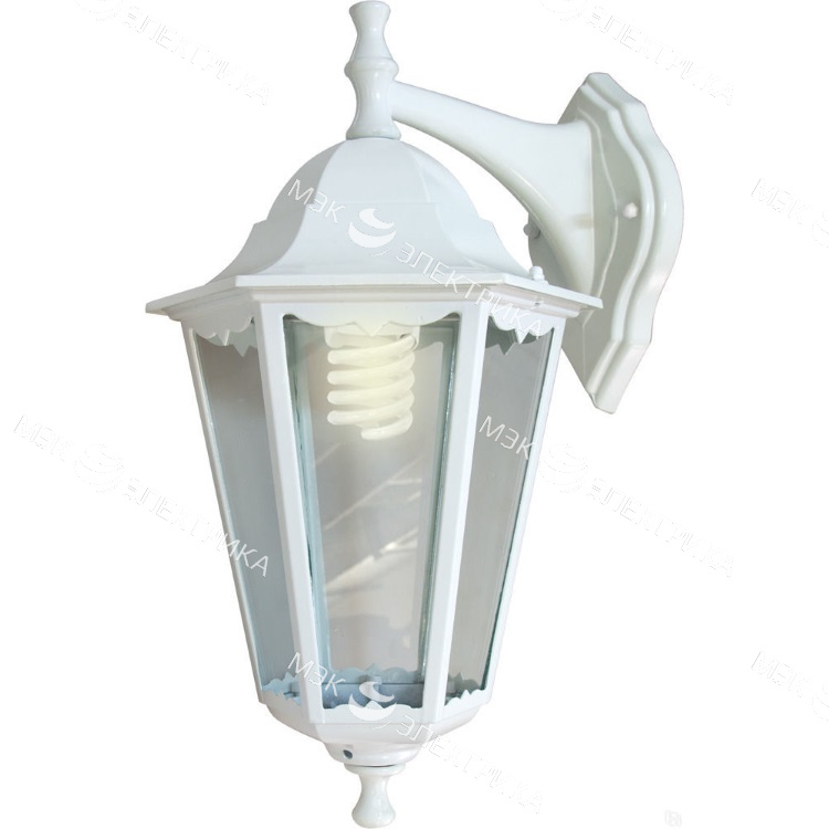 Светильник садово-парковый, 100W 230V E27 белый, 6202/PL6202