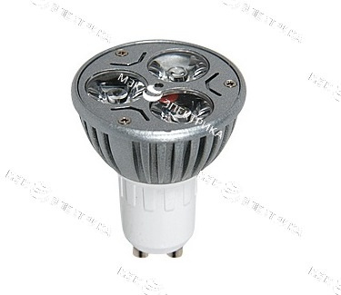 Лампа светодиодная GU10- 4.5W-3500К FlexLED