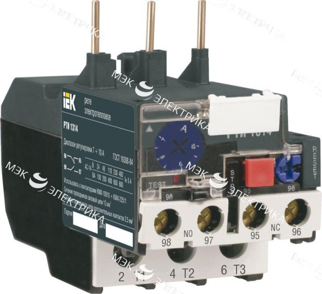 Реле тепл. РТИ 1306 1-1.6А IEK DRT10-0001-D016