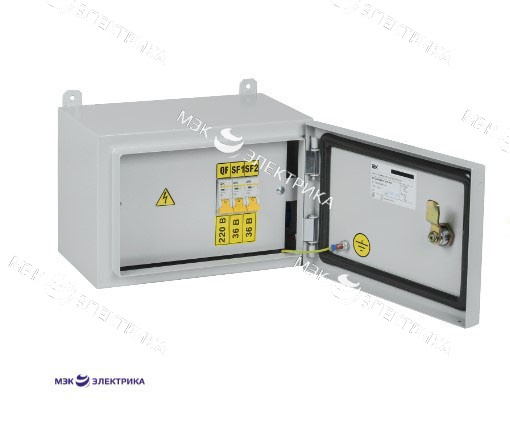 Ящик с понижающим трансформатором ЯТП - 0,25 220/36 IP65 (2 авт) (225x150x125)