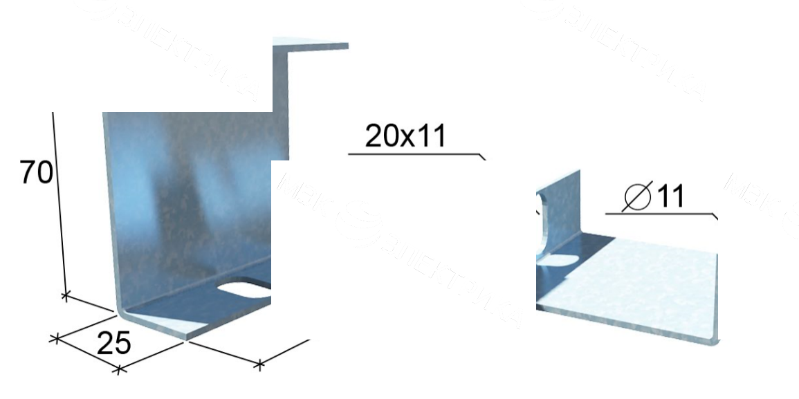 Потолочный подвес для шпильки