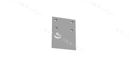 Крышка торцевая Т-Лайн серый RAL7045 в комплекте с крепежными элементами 1шт