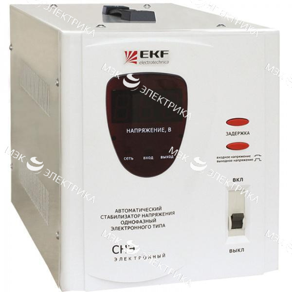 Стабилизатор СНЭ1-500ВА электромехан. ЭКФ