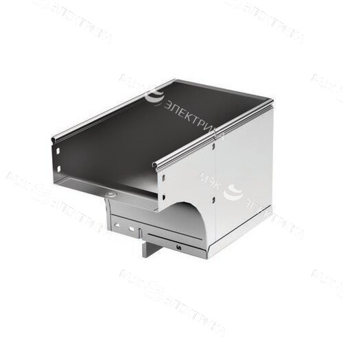 Угол для лотка вертикальный внутренний правый 90град. 400х100 CSSD 90 в компл. с крепежн. элемент. D