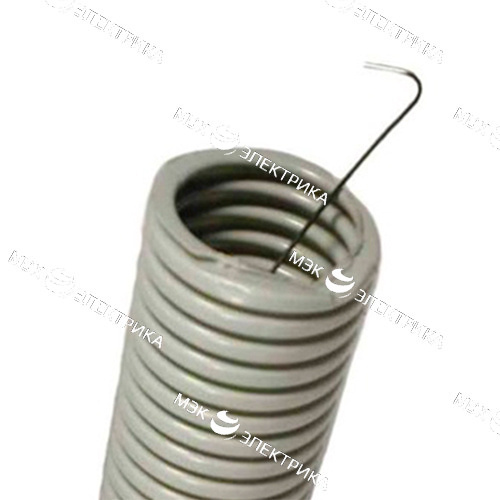 Труба ПВХ Д-50мм гофр. L-20 с протяжкой