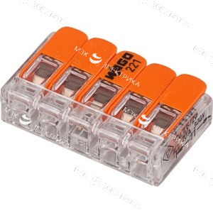 Клемма универсальные компактные 5 проводная 05-6мм