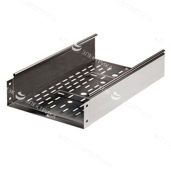 Лоток листовой перфорированный 500х80 L3000 сталь 1мм DKC 35307