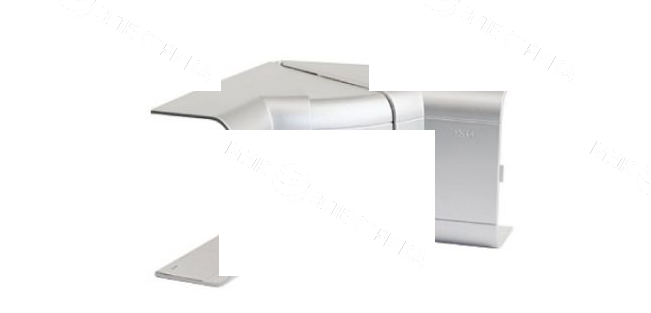 Угол для кабель-канала внутренний изменяемый 70-120град. 90х50 с разделит. сер. метал. DKC 09551G