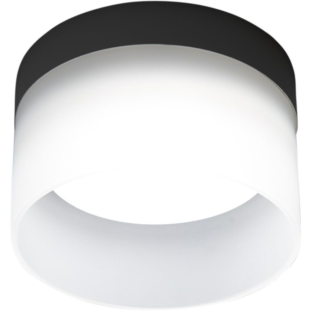 Светильник потолочный 12W, 220V, GX53, черный, HL453