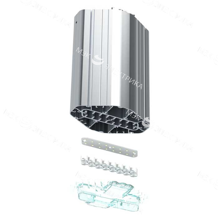 Светильник L-lego II 55/45/К15/5.0K/L210/01/IKIX-31/220AC IP66 подвесное крепление LEDEL LII033