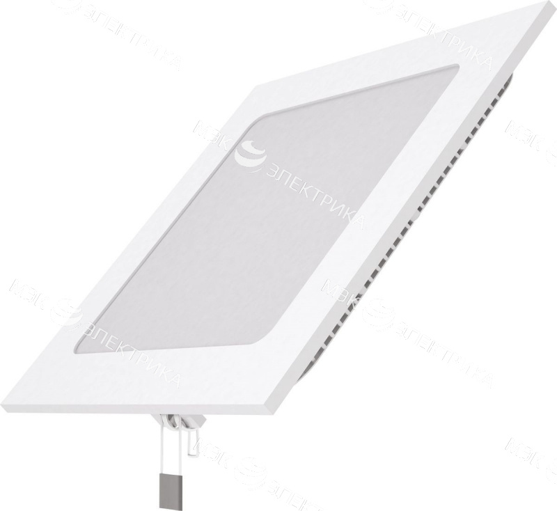Светильник светодиодный Slim 12Вт 4000К IP20 880лм 220-240В ДВО квадрат бел. GAUSS 940111212