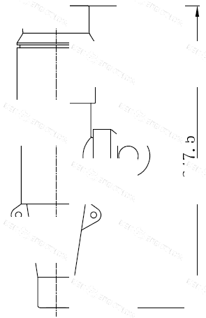 Прямой адаптер WEZC-24/250 (аналог RSSS-5229)