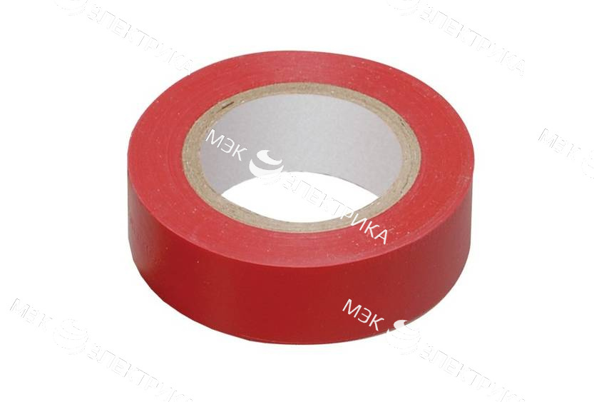 Изолента ПВХ REXANT 15 мм х 20 м, красная, упаковка 10 роликов