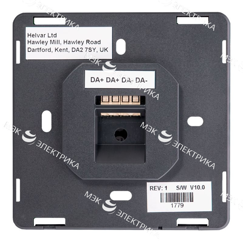 Блок задний панели 290B, черный пластик