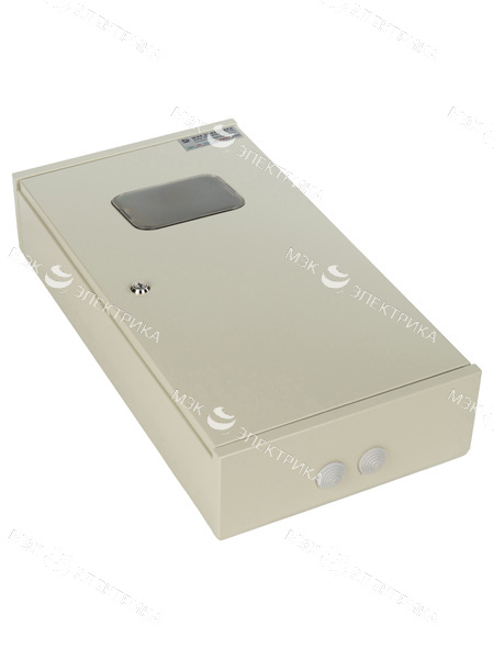 Ящик с DIN-рейкой 580х310х120 (Х) IP31 (с окошком)