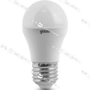 Лампа светодиодная E27-7W-2700К Gauss LED Elementary A60