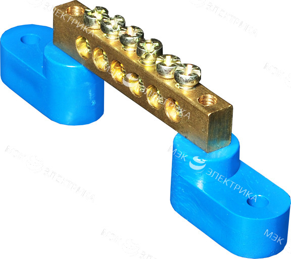 Шина N нулевая изолированная КSN-4-6х9-10
