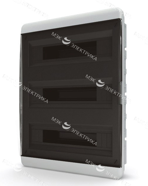 Бокс встраиваемый IP-40 54 модулей проз/черный BVK 40-54-1