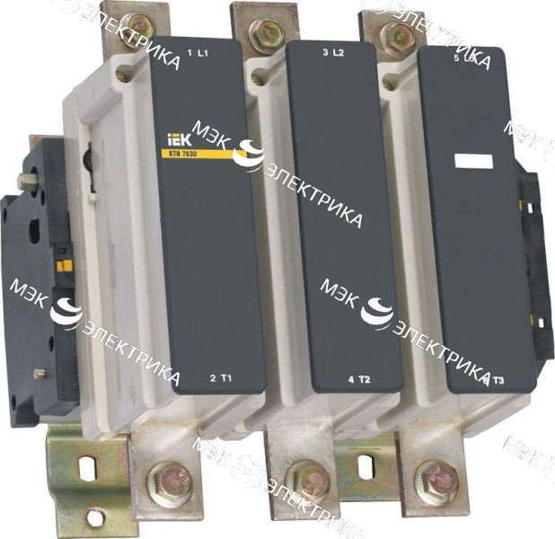 Контактор КТИ-7630 630А 230В/АС3 IEK KKT70-630-230-10