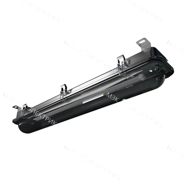 Светильник L-sub 25Вт/3250лм/диаграмма Д/4000К (CRI80)/прозр. рассеиватель/металл/накладное креплени