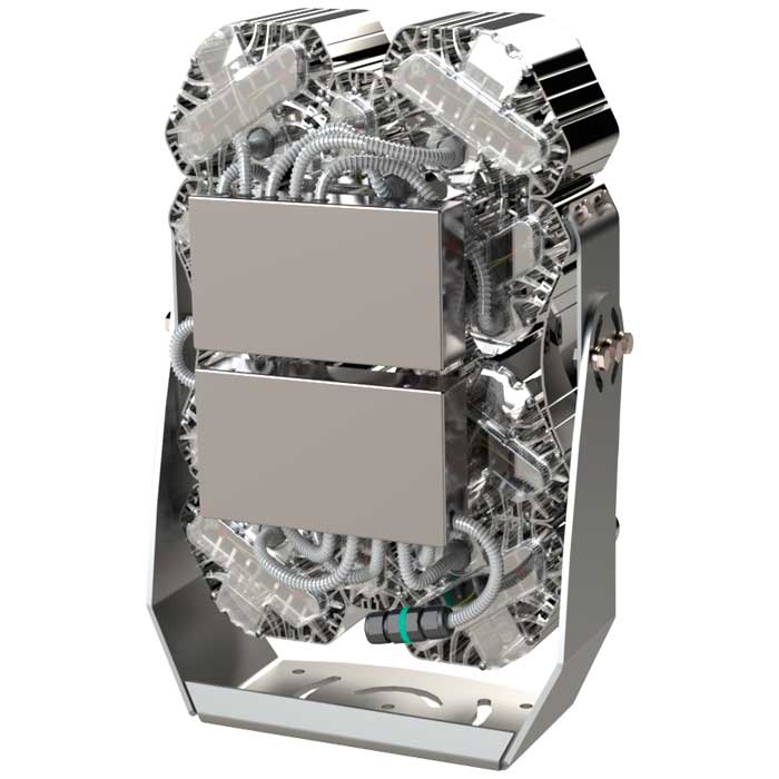 Светильник L-lego II 500 banner/425/К15/4.0K/01/L100/IKIX-610/220AC IP66 поворотное крепление LEDEL 