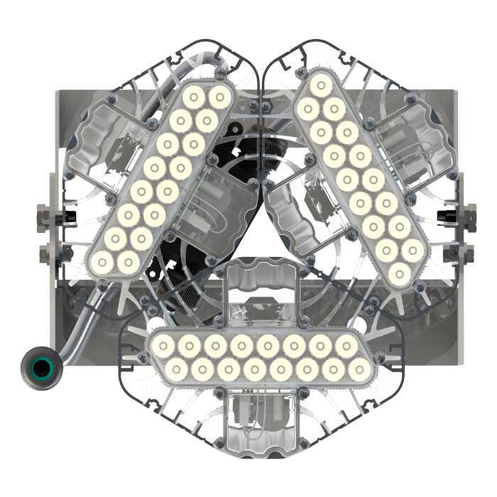 Светильник L-lego II 165 banner/135/К15/5.0K/01/L100/IKIX-63/220AC IP66 поворотное крепление LEDEL L