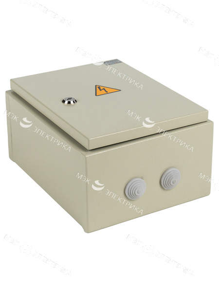 Щит с монтажной панелью ЩМП - 065 Г МЭК (400х600х185) IP65 (Металлокорпус)