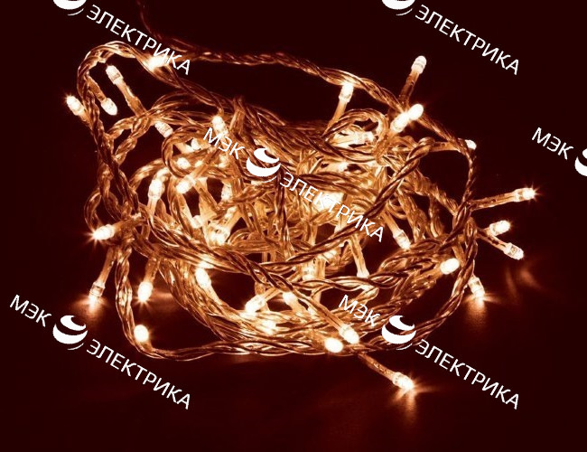 Гирлянда линейная теплая белая 20 м, CL06