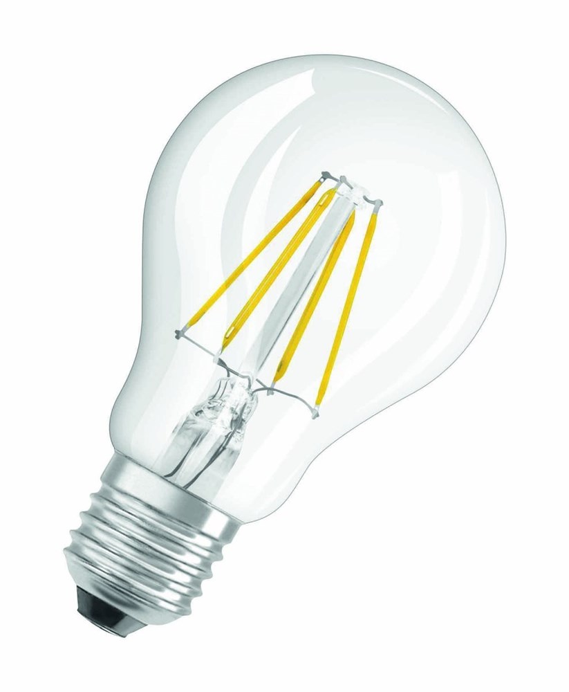 FL-LED Filament A60 6W E27 3000К 220V 600Лм 60*109мм FOTON_LIGHTING - лампа груша прозрачная