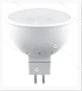 Лампа светодиодная GU5.3-9W-2700K MR16 SBMR1609 матовая SAFFIT 
