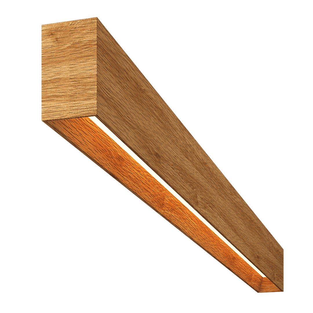 Светильник из массива (дуб)