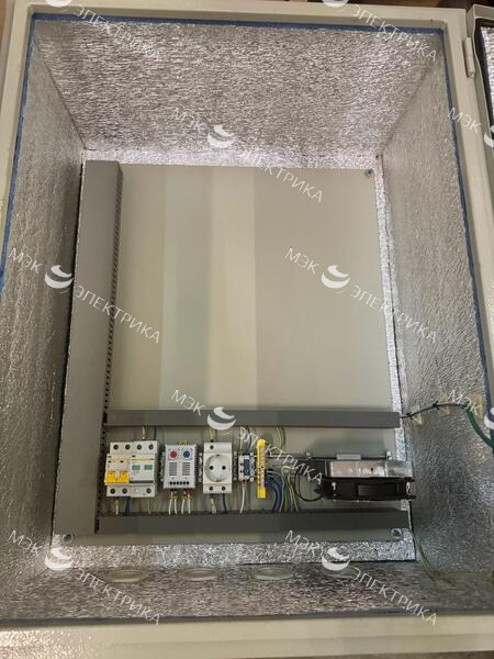 Термошкаф с обогревом и вентиляцией ТШ - 1В МЭК Электрика (760х600х350) IP65