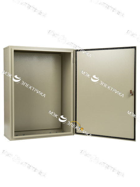 Щит с монтажной панелью ЩМП - 075 МЭК (800х600х260) IP65 (Металлокорпус)